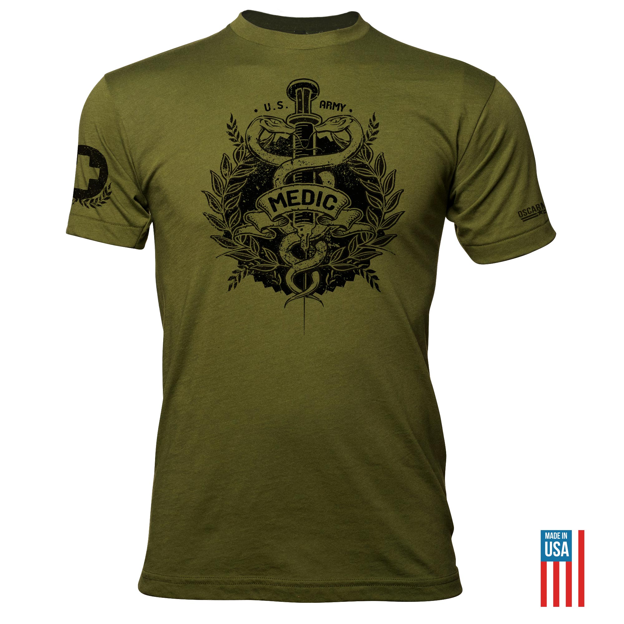Army Medic Tee T-Shirt from Oscar Mike Apparel