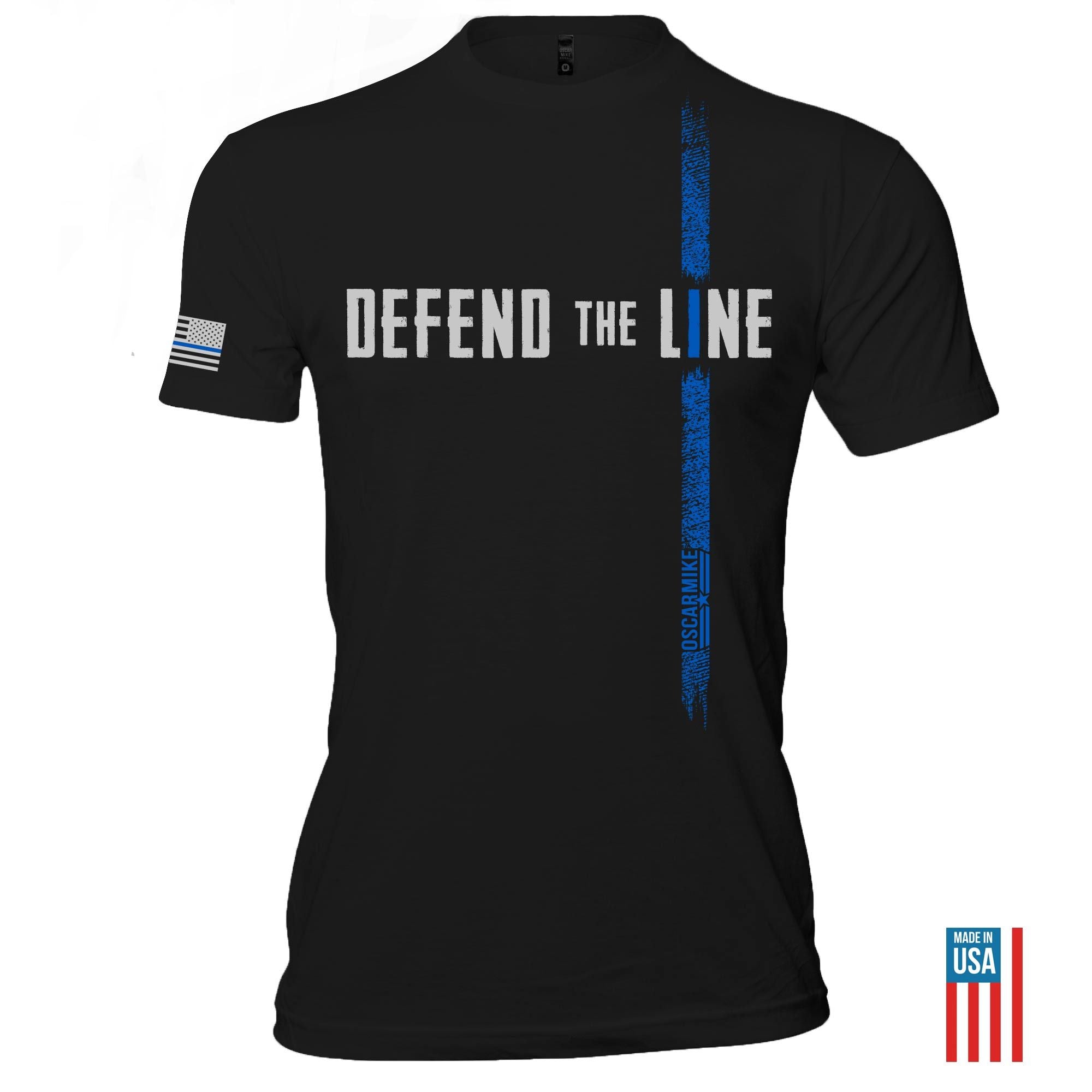 Defend The Line Tee T-Shirt from Oscar Mike Apparel