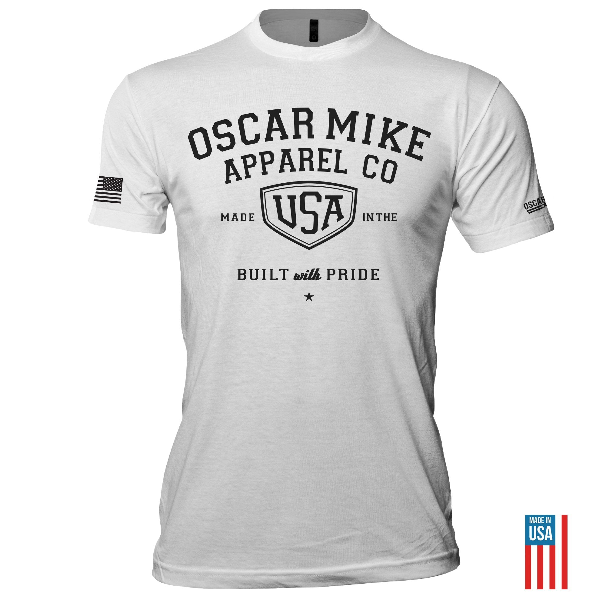 Built With Pride Tee T-Shirt from Oscar Mike Apparel