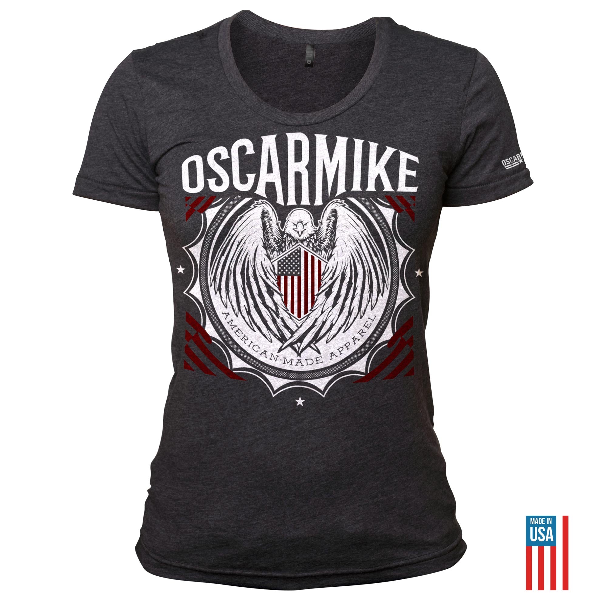 Women's OM American Eagle Tee T-Shirt from Oscar Mike Apparel