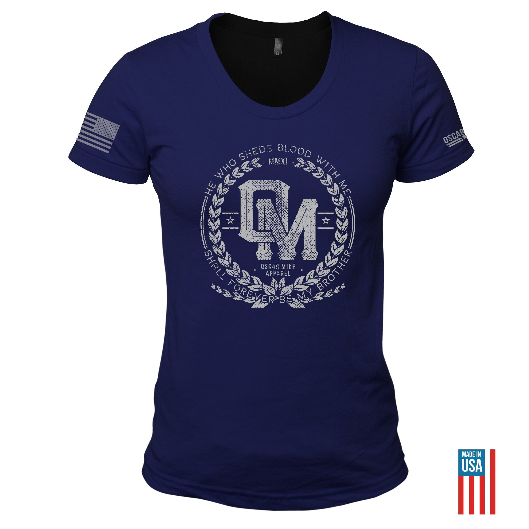 Women's OM Creed Tee T-Shirt from Oscar Mike Apparel